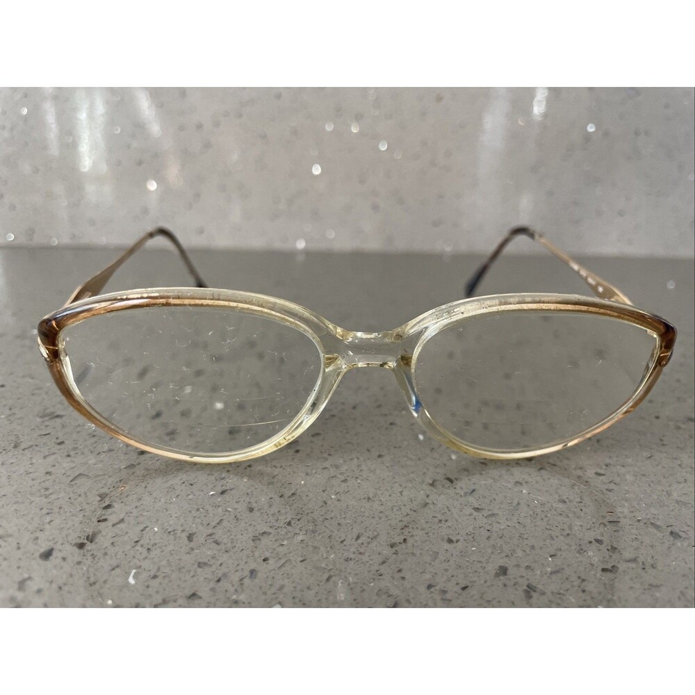 LUXOTTICA Italy LU 4269 A173 53-17-130 Brown Full Rim Eyeglasses Frames ONLY